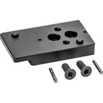 Griffin Armament GSMALDPFP AIS Flat Mount Plate Black Anodized Hardcoat 6061 T6 Aluminum
