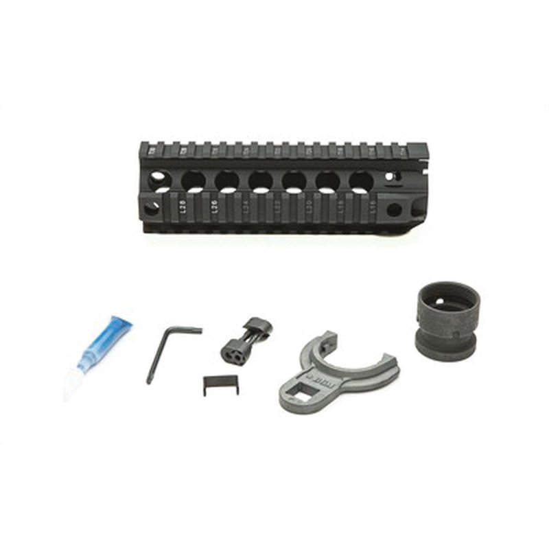 Bravo Company BCMGUNFIGHTER Picatinny 7" Quad Rail For AR Rifles, Black
