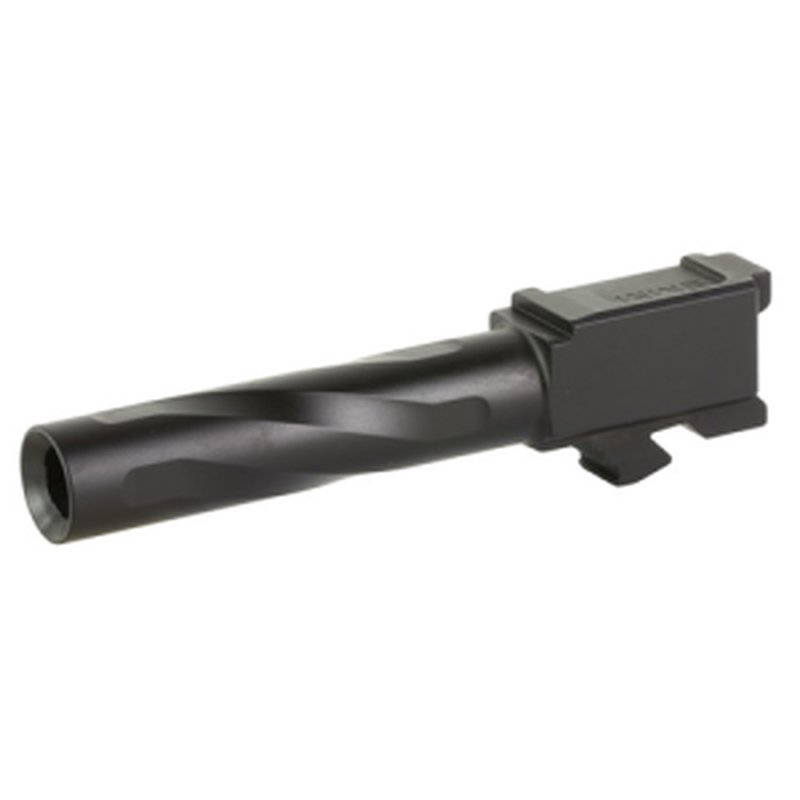 Zaffiri Precision Glock 19 9mm 4.02" Match Grade Pistol Barrel, Black