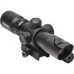 Firefield FF13063 Barrage with Picatinny Mount 1.5-5x 32mm Obj 42-14.7 ft @ 100 yds FOV Tube Illuminated Mil-Dot Red/Green