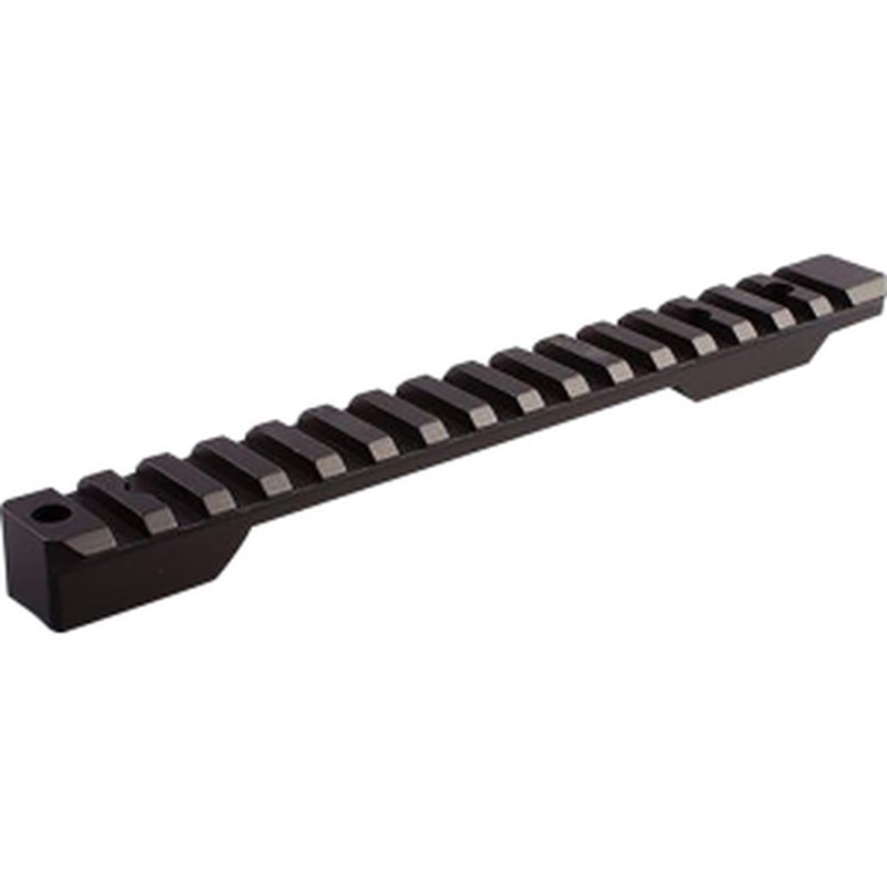 Talley PL0252153 1913 Picatinny Rail CVA Cascade Rifle Long Action Black Aluminum