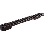 Talley PL0252153 1913 Picatinny Rail CVA Cascade Rifle Long Action Black Aluminum