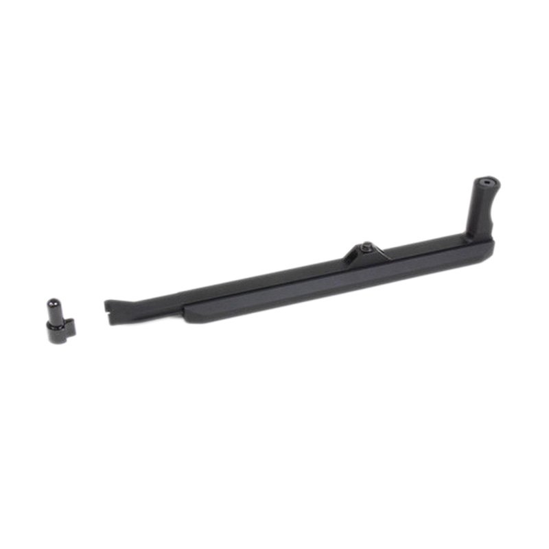 A3 Industries Curved Finger Knob Non-Reciprocating Charging Handle Fits Brownells BRN-180, Black