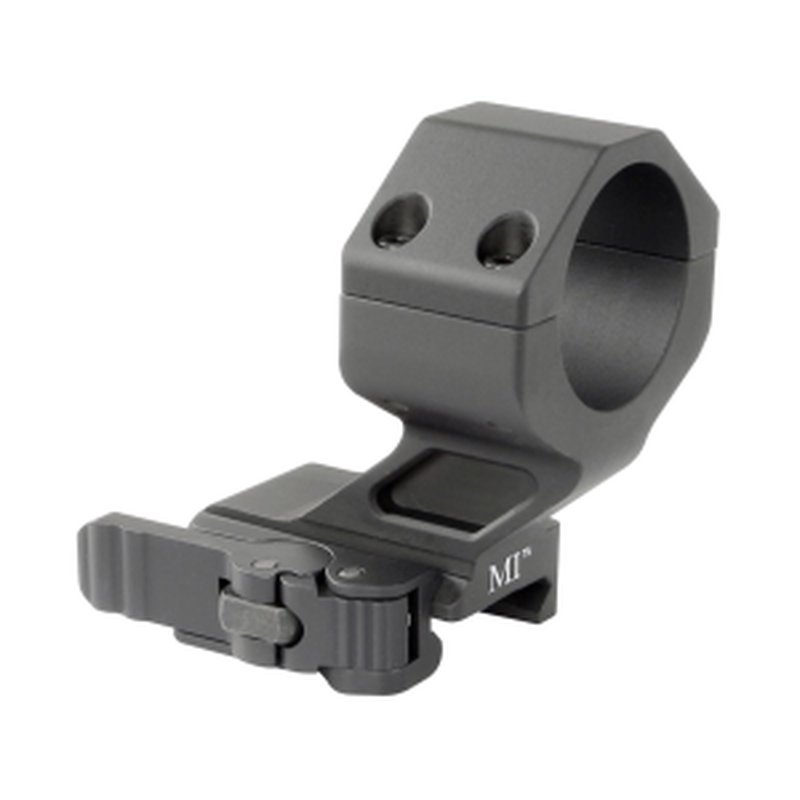 Midwest Industries QD Extended 30mm Ring Red Dot Mount Lower Co-Witness Matte Black