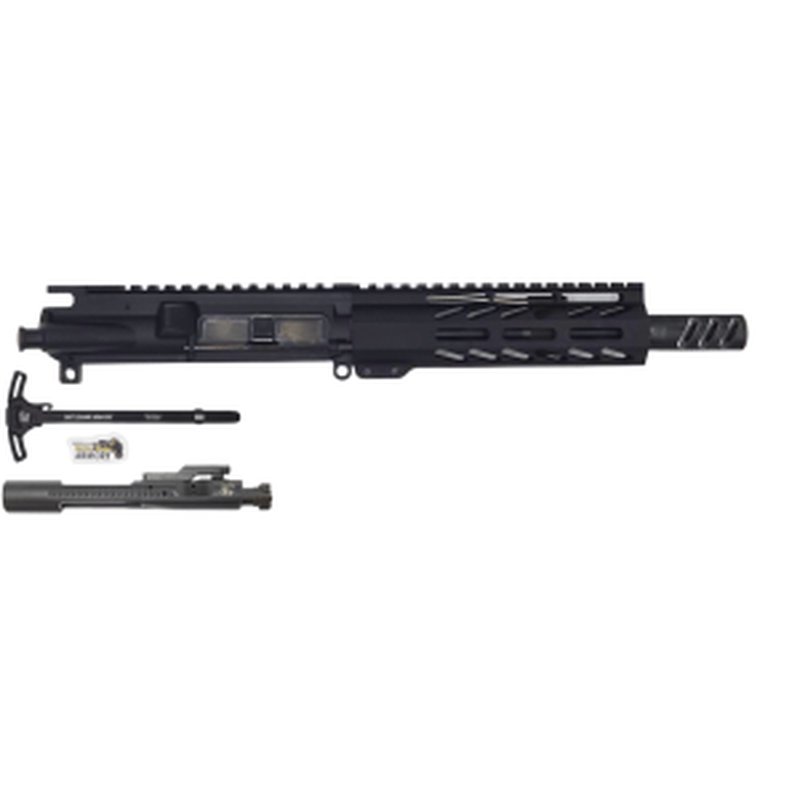 BHA Precision AR-15 7.5" 338 ARC, 7" MLOK Handguard, Black Complete Upper Receiver w/ BCG & CH
