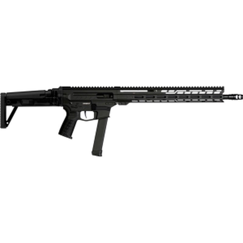 CMMG Dissent MkGs 9mm AR-15 Rifle 16.1in 33rd Armor Black Cerakote