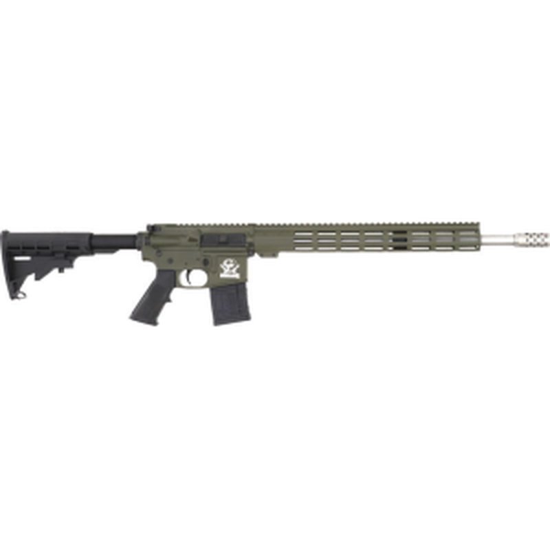 Great Lakes Firearms GL15450SS ODG AR-15 Rifle 18 Inch 450 Bushmaster OD Green Cerakote (keep current)