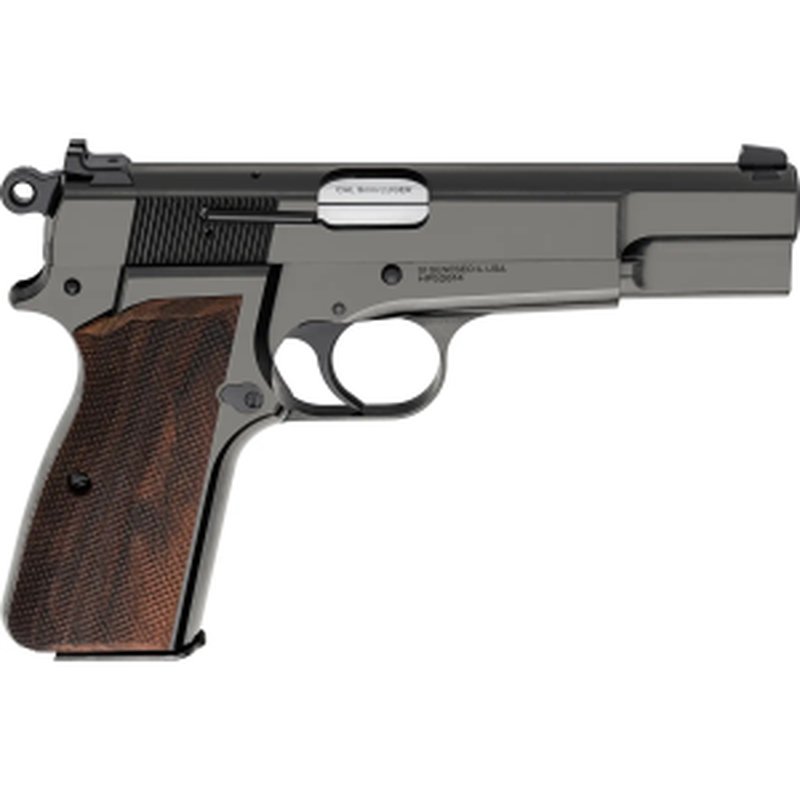Springfield Armory SA-35 9mm Pistol 4.7in Barrel Polished Blu Walnut