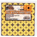 Pro-Shot 1" Round Orange Peel and Stick Targets 10 Pack - 36 Per Sheet