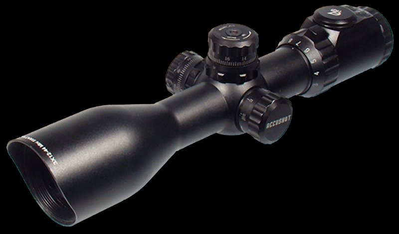 UTG Accushot 3-12x44 Rifle Scope 30mm Tube Illuminated Mil-Dot SCP3UM312AO