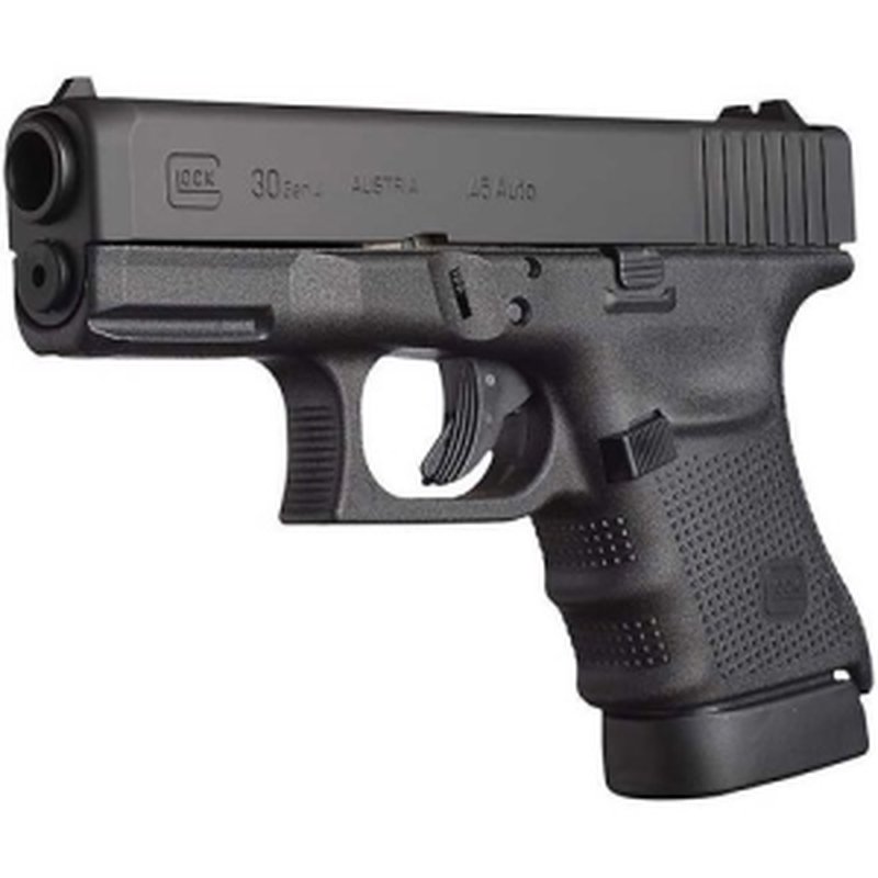 Glock G30S 45 Auto 10 Round Black Handgun