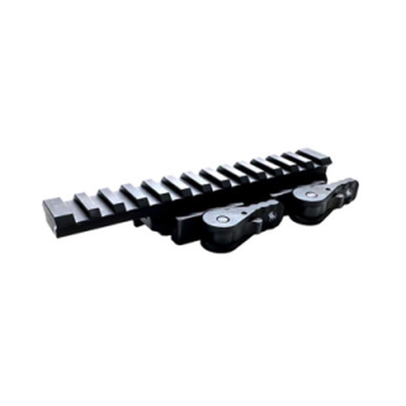American Defense Manufacturing AD-1700 XLR Riser Red Dot Mount (QD) Titanium Lever