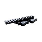 American Defense Manufacturing AD-1700 XLR Riser Red Dot Mount (QD) Titanium Lever