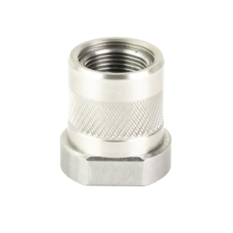 Odin Works Thread Adapter 1/2"-28 to 5/8"-24 Stainless Steel