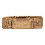 Savior Equipment 42in Urban Warfare Double Rifle Case - Dark FDE