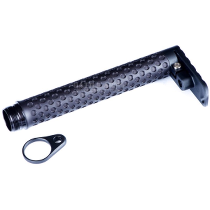 Battle Arms Development SABERTUBE QD-M Kit Mid-Length Fixed Buttstock Combo for AR-15, Mil-Spec Black