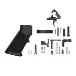 ALG Defense Inc Complete Mil-Spec Lower Parts Kit w/QMS Trigger and Grip