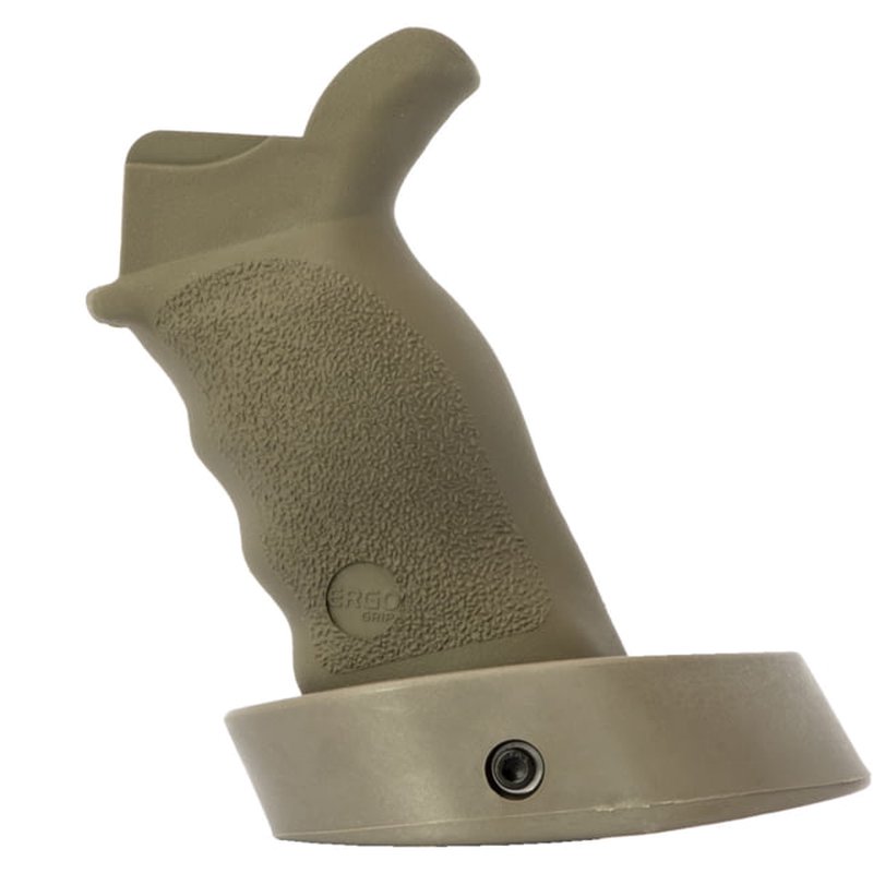 ERGO AR-15 SuperGrip Tactical Delux Grip w/ Palm Shelf Dark Earth