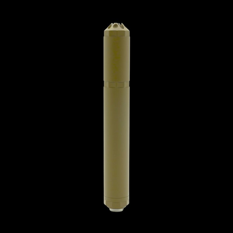 WhisperStrike Slim 9 Pistol Suppressor 9mm Flat Dark Earth