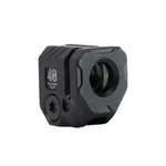 Strike Industries Quad Compensator 1/2-28, Black - High-Performance Compensator for Reduced Recoi