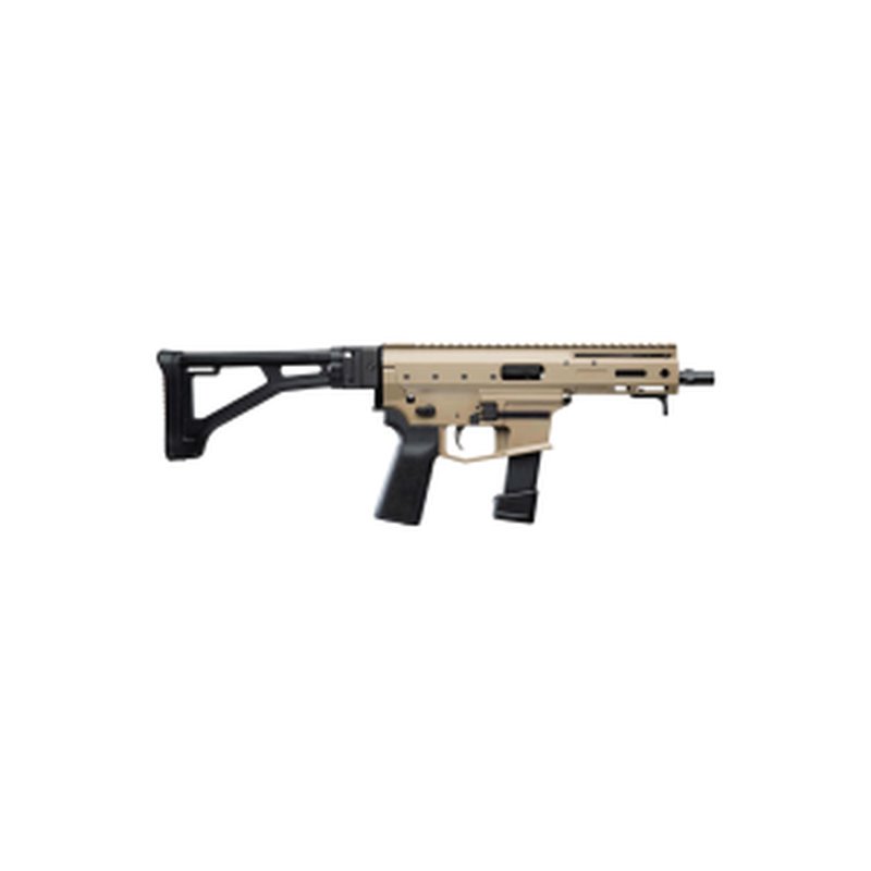 Angstadt Arms MDP-9 Generation 2 9mm 6" 27+1 FDE Cerakote Finish Folding 1913 Stock Short Barrel Rifle