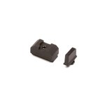 ZEV Iron Sight .300 Front/Co-Witness Rear Set for Glock Handguns Black Steel