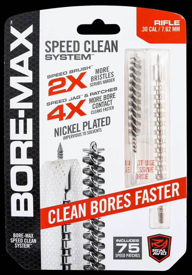 Real Avid/Revo AVBMSET30 Bore-Max Speed Clean upgrade set .30 cal 7.62mm rifle