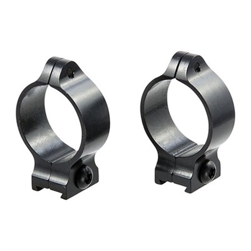 Fixed Scope Rings - 30mm Medium Satin Blue Rings