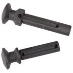 Yankee Hill AR-15 EZ Pull Takedown Pin Set Oversized Heads Heat Treated Mil-Spec YHM-7284