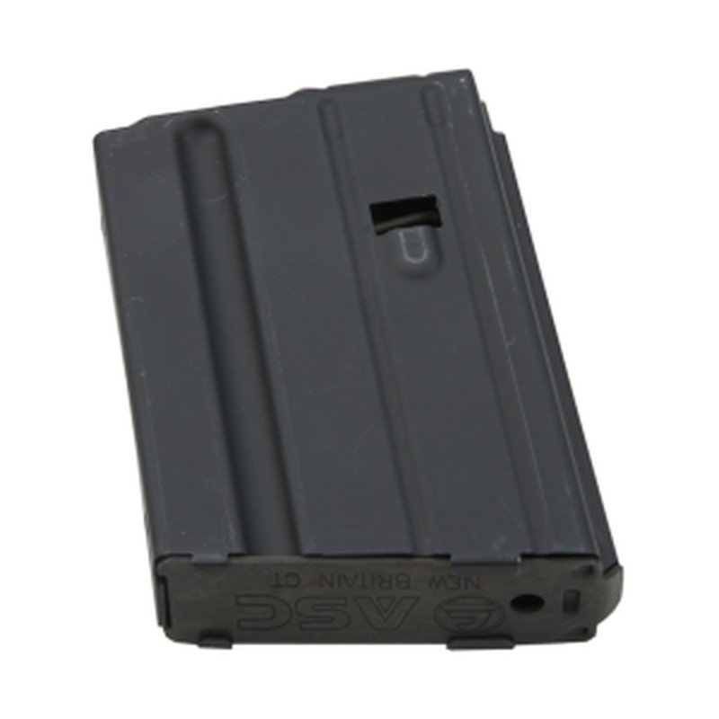 Anderson Manufacturing AM-15 6.8 SPC Magazine 10 Round (Stainless Steel, Black) 