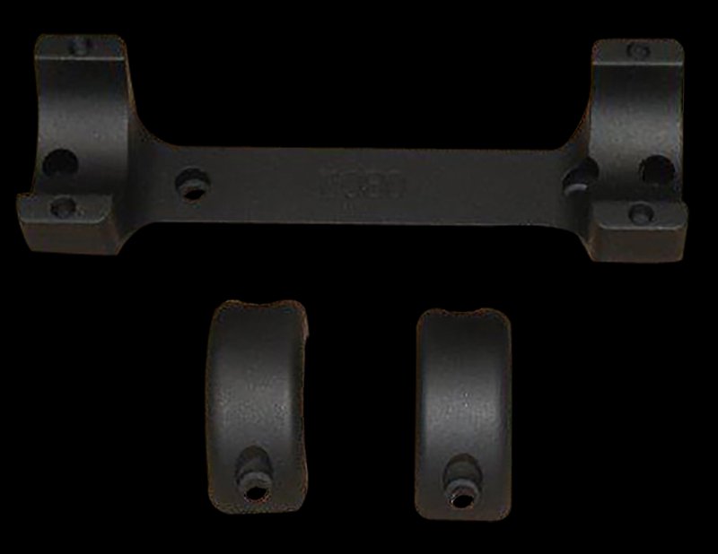 DNZ Game Reaper-Ruger Scope Mount Ring Combo Matte Black 1-Piece