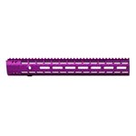 Aero Precision AR15 15" Enhanced M-LOK Handguard, Gen 2 - Purple Anodized