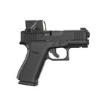 Glock 43X MOS 9mm pistol with Aimpoint COA 3.5 MOA red dot
