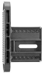 Luth-AR 3-Axis Buttplate Plate Insert Black for MBA-2/MBA-4 Stocks