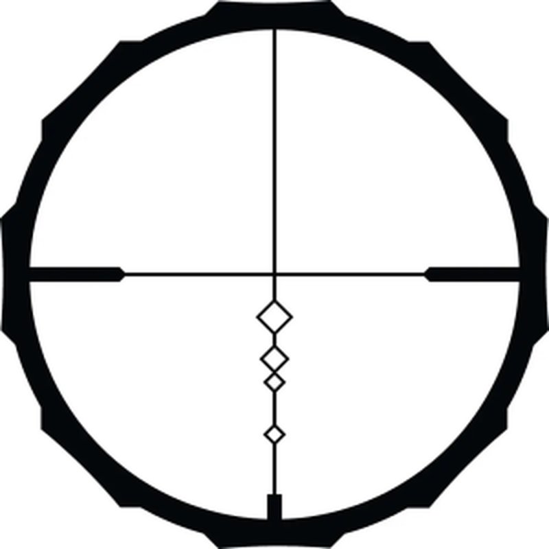 Crimson Trace Brushline Pro Riflescope 6-24x50 BDC Pro SF Matte