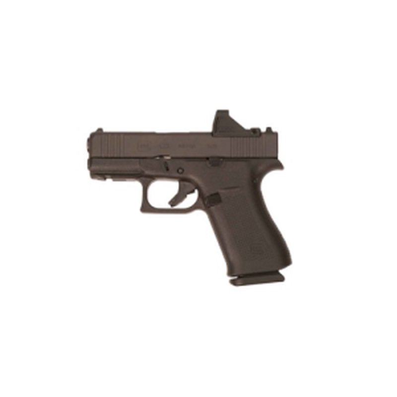 Glock G43X MOS 9mm Pistol 3.4 Inch with Viridian RFX11 Green Dot