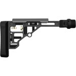 Ultradyne UD Folding Buffer Tube Stock Armor Black AR-15