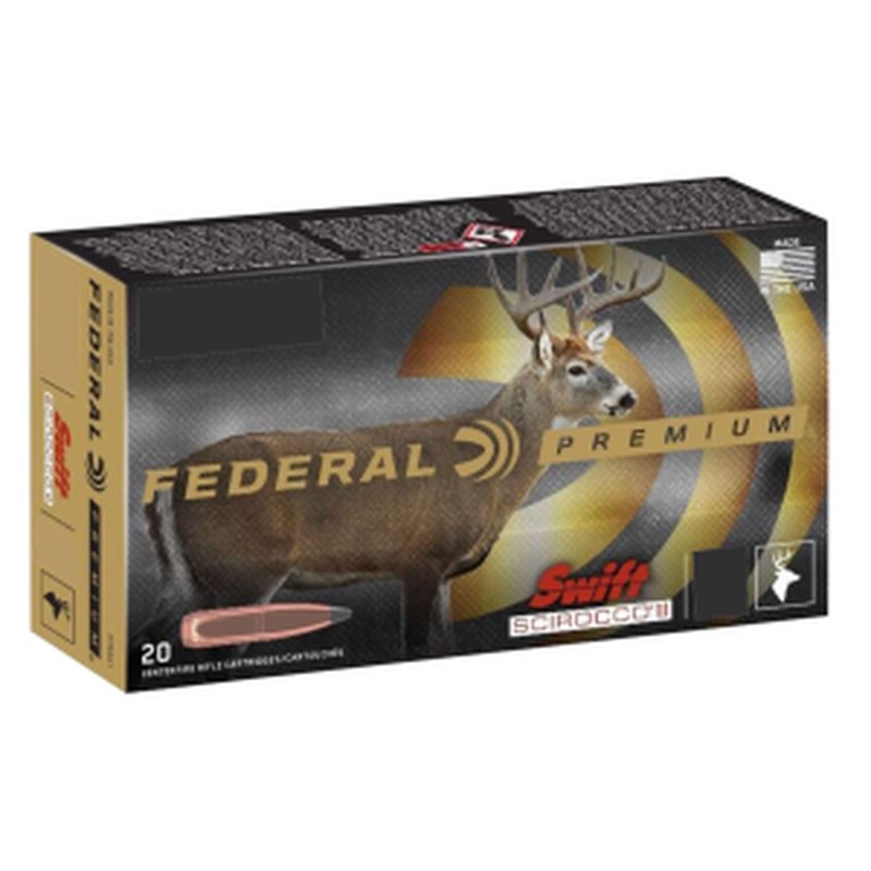 Federal Premium P300WSS1 300 Win Mag 180gr Scirocco II Ammunition