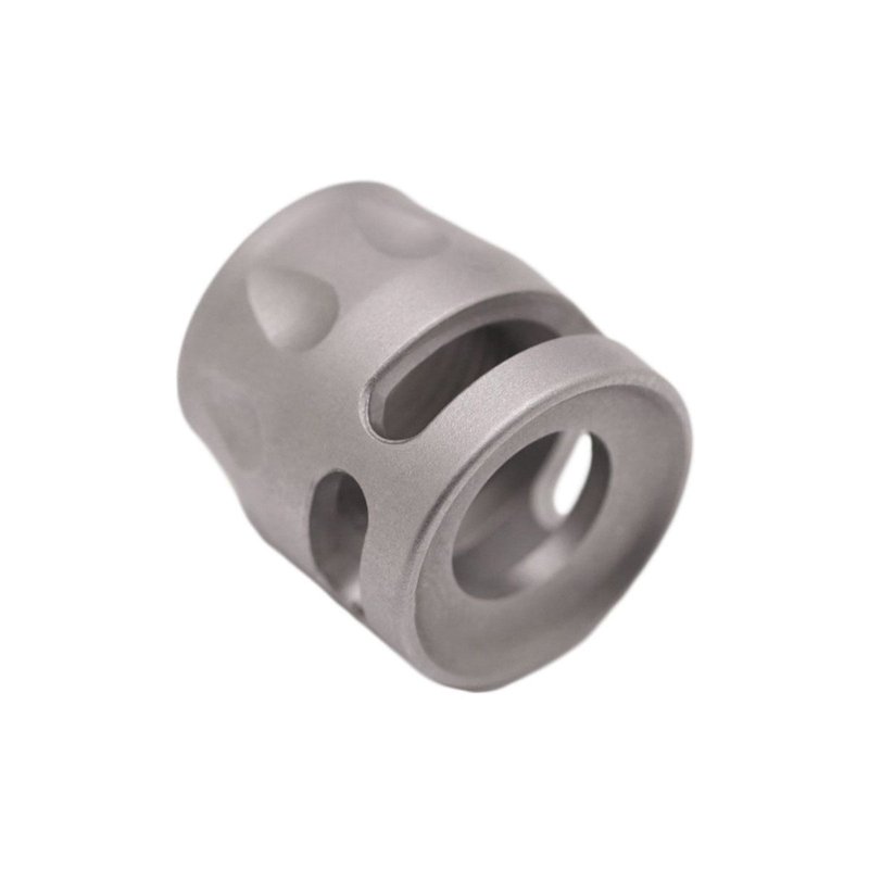 True Precision S-Type Micro Compensator 1/2-28, Stainless - for Superior Recoil Reduction - TP-SM