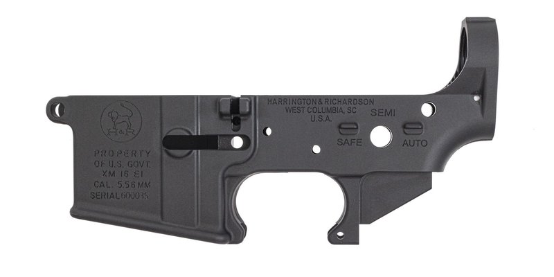 Harrington & Richardson XM16E1 Stripped Lower, Gray