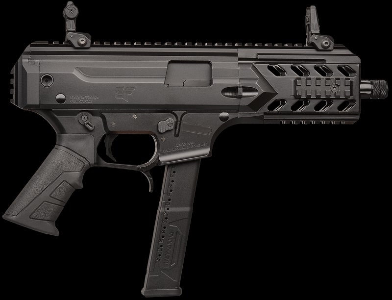 Gforce Arms Blade6 9mm Luger Pistol 6 Inch Threaded Barrel Glock Magazine 33-Round