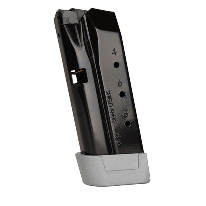 Shield Arms Z9 Steel Magazine Glock 43 9mm 9-Round Powercron Gray Base