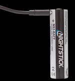 Nightstick NS2-BATT USB-C Rechargeable 18650 Li-ion Battery for Select Nightstick Lights