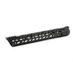 Phase 5 Weapon Systems Lo-Pro Slope Nose Free Float M-LOK 15" Rail, Black - LPSN15MLOK