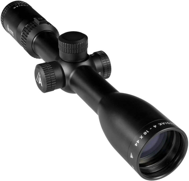 Bresser Alpen Kodiak Rifle Scope 4-16x44mm 1 inch Tube Rifle Scope Second Focal Plane Accuplex Reticle Black