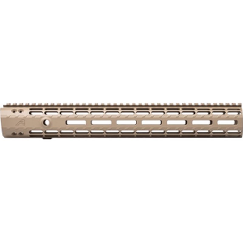 Aero Precision AR15 Gen 2 Enhanced 15 M-LOK Handguard with Barrel Nut - Cerakote FDE