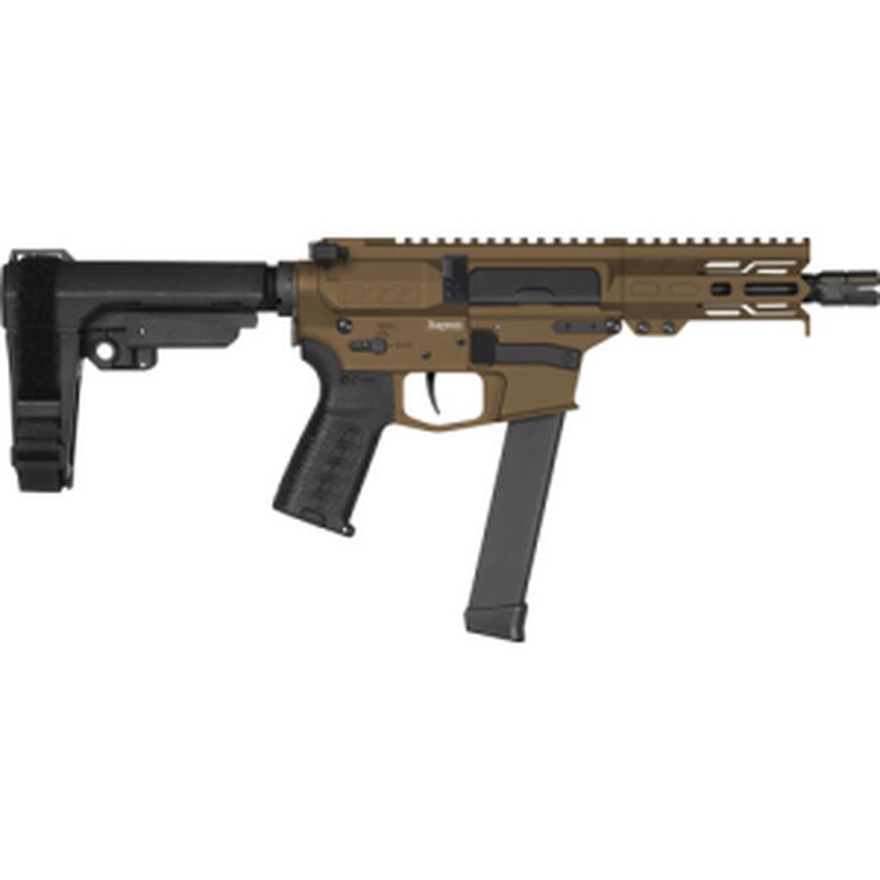 CMMG MkGs Banshee 9mm 5in AR-9 Pistol Bronze Finish