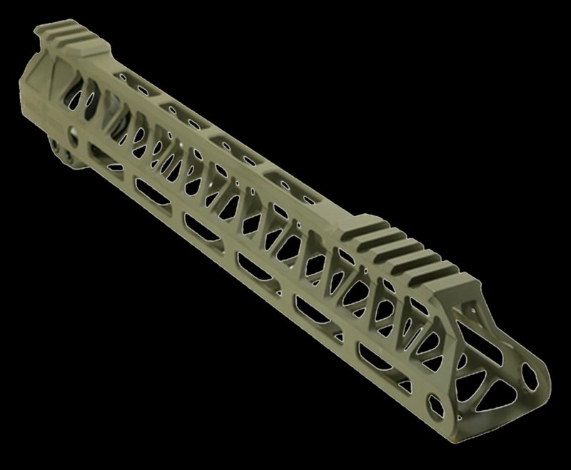 Timber Creek Outdoors Ultralight Enforcer Handguard 13 Inch M-LOK OD Green