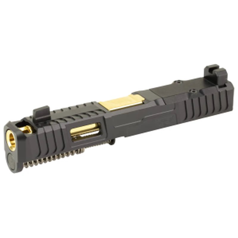 Zaffiri Precision IBS Glock 19 Gen 5 Complete Slide RMR Cut Black/Gold