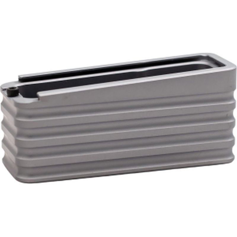 Area 419 +4 Magazine Extension for AICS/Accurate Mag/ARC Mags Aluminum Gray